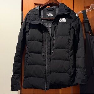 The North Face Black Insulated Jacket- core fire down